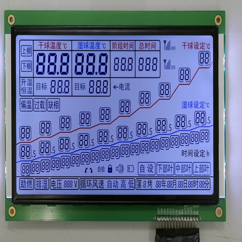 通用烤箱機(jī)COB超大型LCD液晶顯示模組